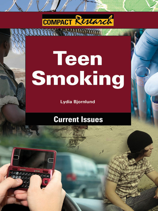 Title details for Teen Smoking by Lydia D. Bjornlund - Available